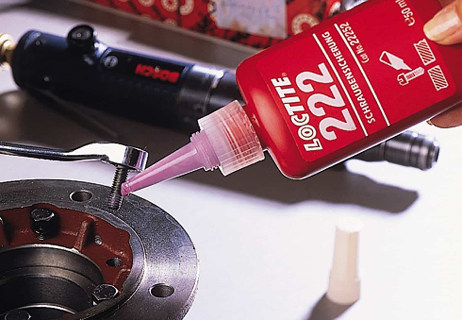 Keo Khóa Ren Loctite 222 Cường Độ Thấp 5 Keo Khoá Ren Loctite