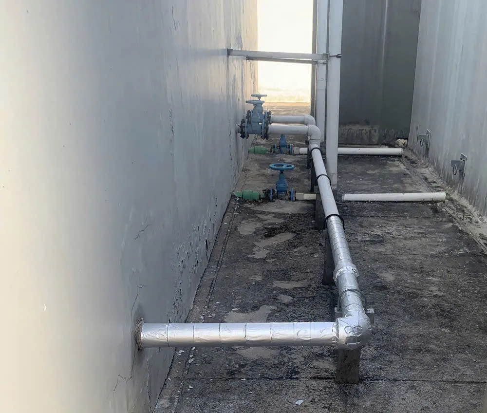 Băng Nhôm Bọc Ống Nước Ngoài Trời Chống Uv